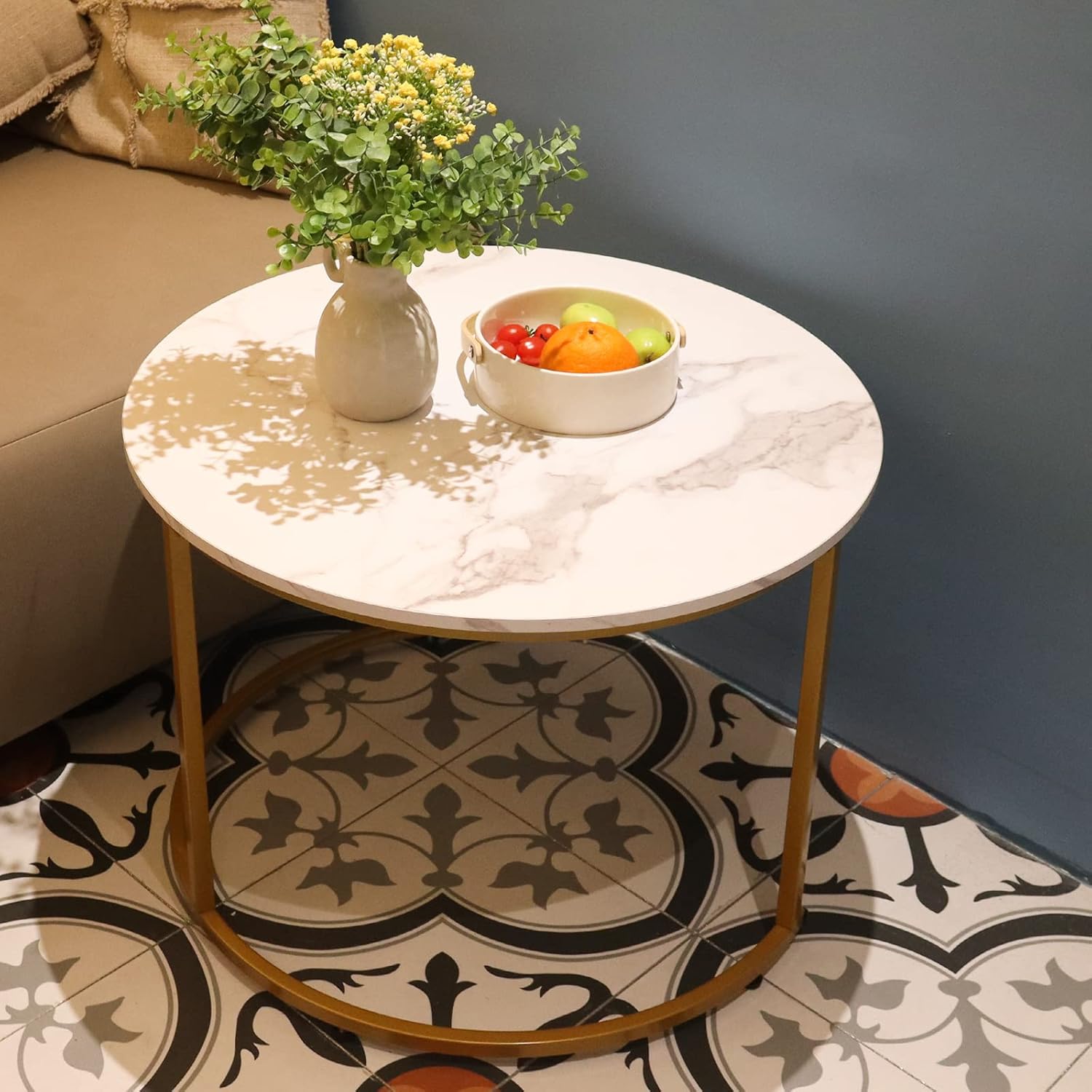 7 Small Marble Coffee Tables That Fit Tiny Apartments