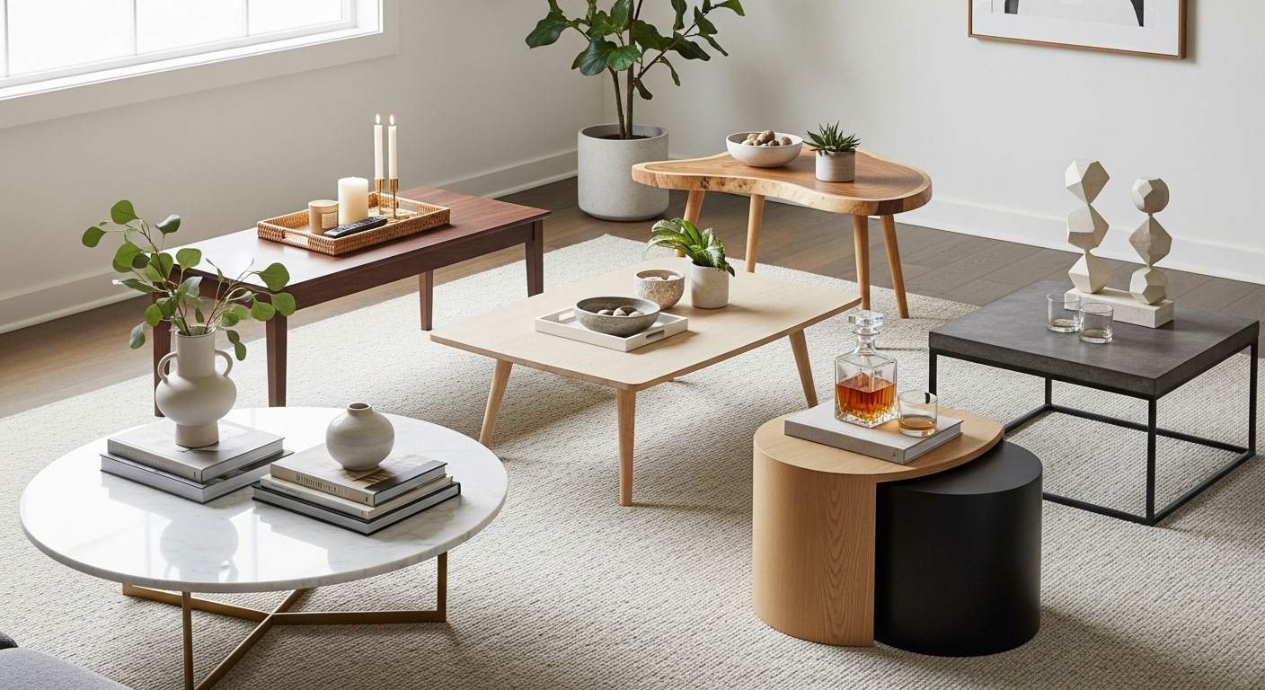7 Coffee Tables That Instantly Upgrade Your Living Room