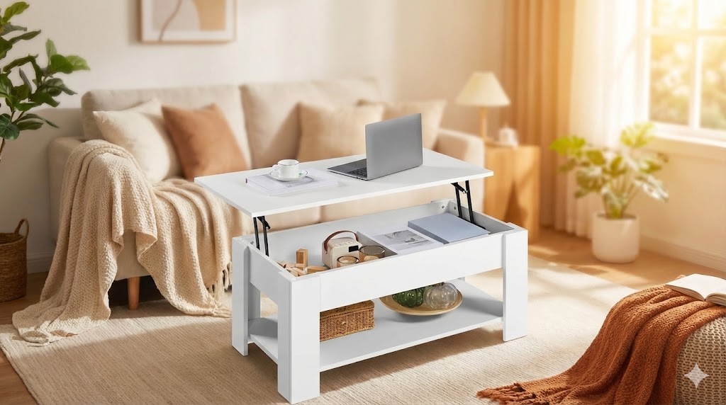 Yaheetech Wooden Coffee Table Review