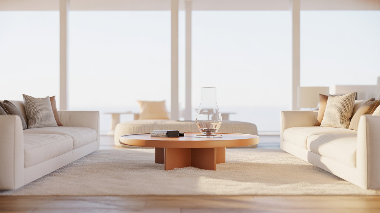 5 Modern Round Coffee Tables That Look Designer on a Budget