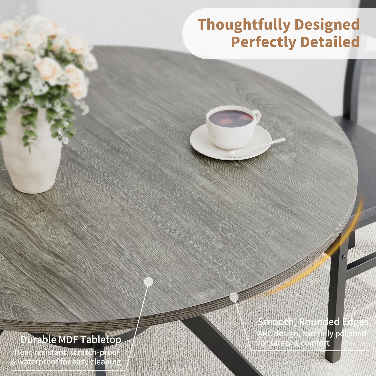 Round Dinner Table for 2-4 Review