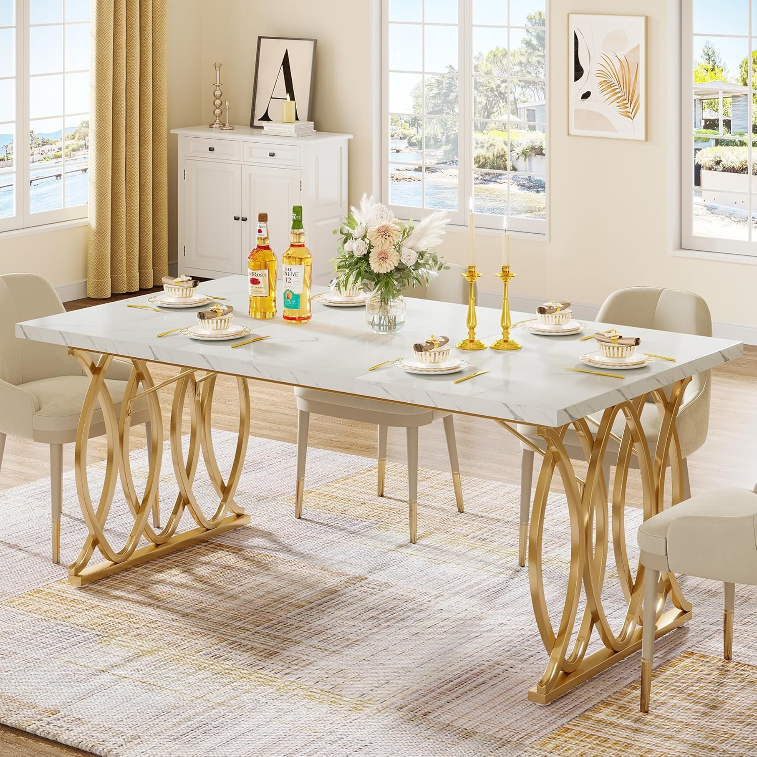Tribesigns Modern Dining Table Review